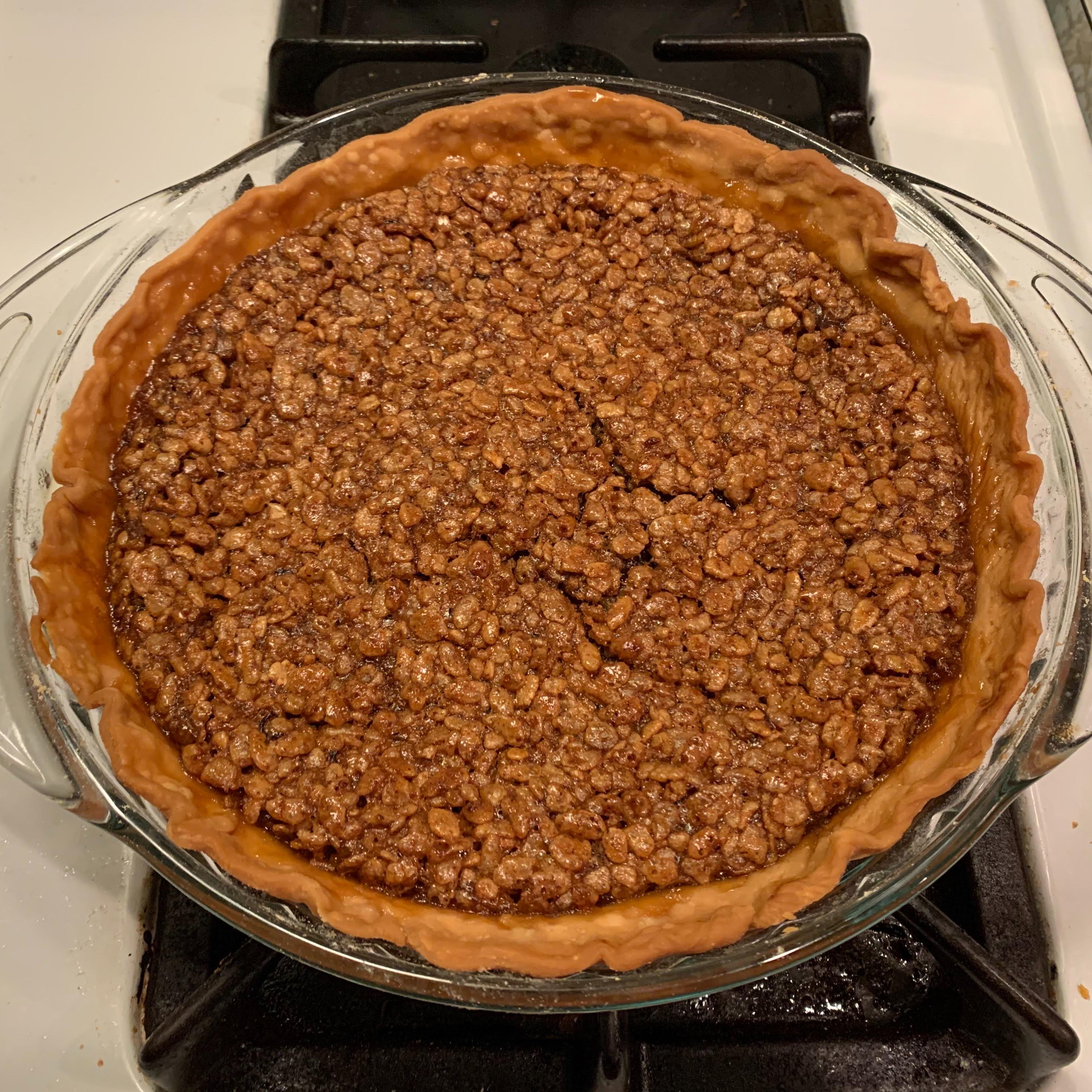 Pecan-less Pecan Pie