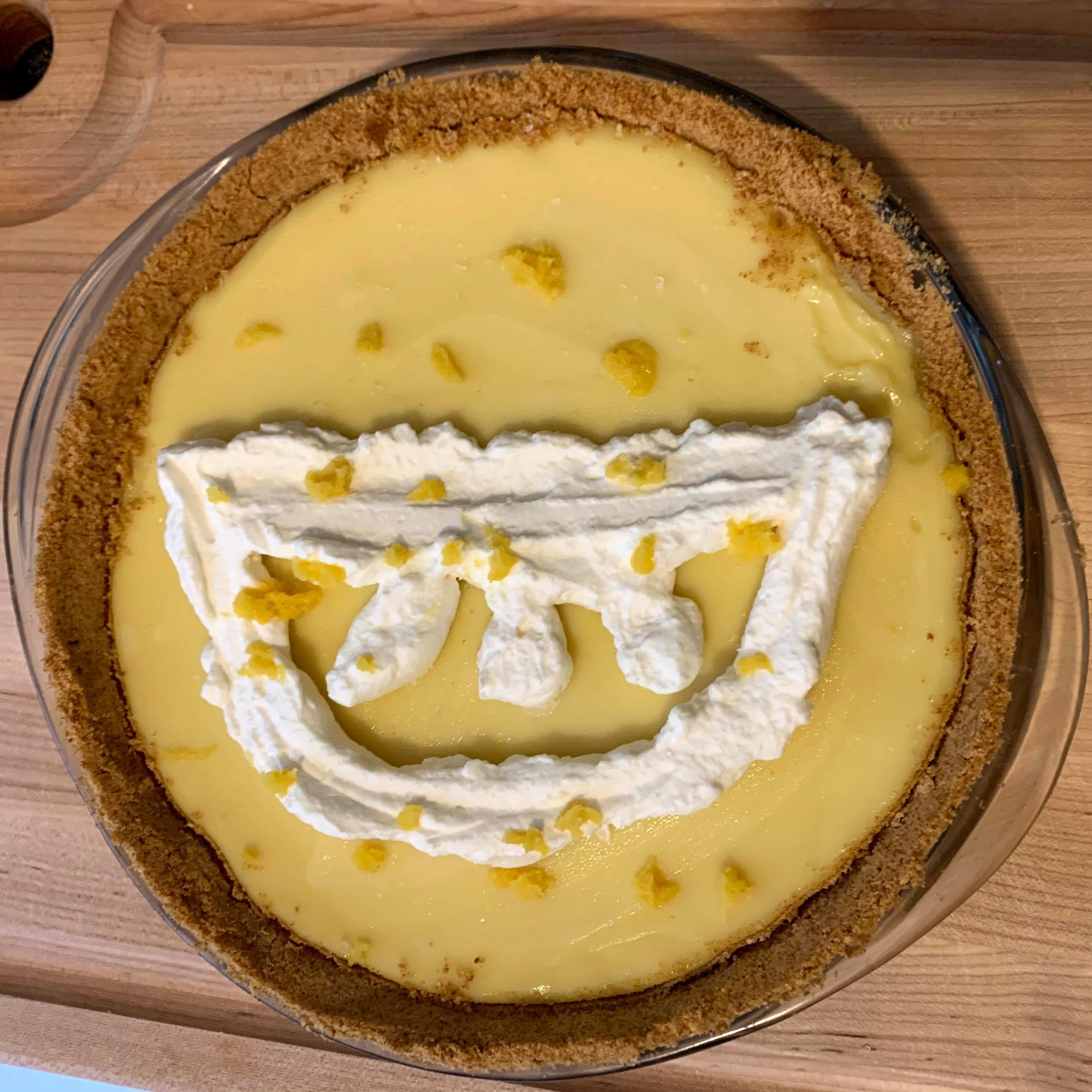 Key Lime Pretzel Pie